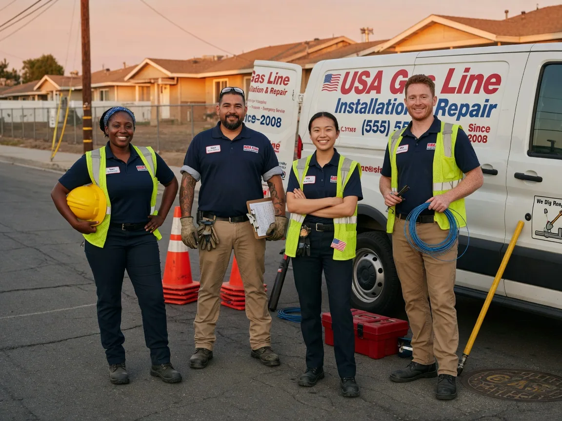 Gas Line Installation company in Waukau, WI