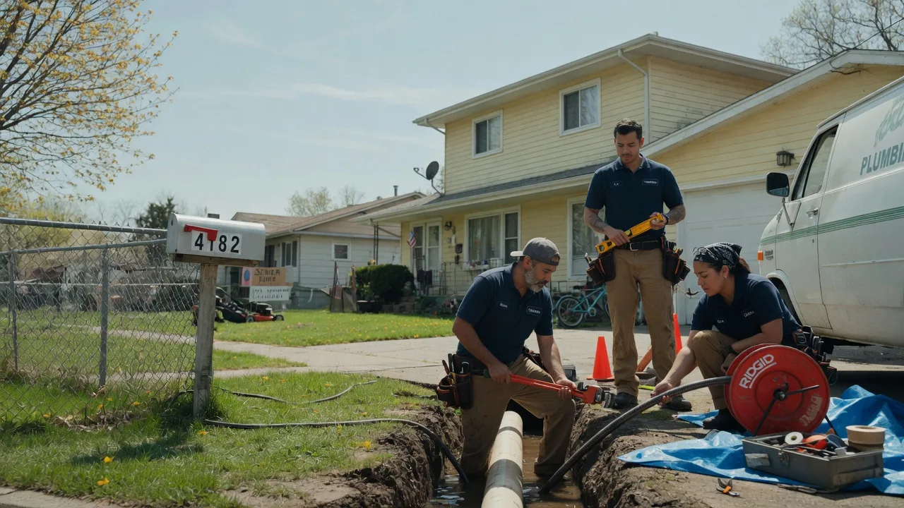 Gas Line Repair in Waukau, WI near me
